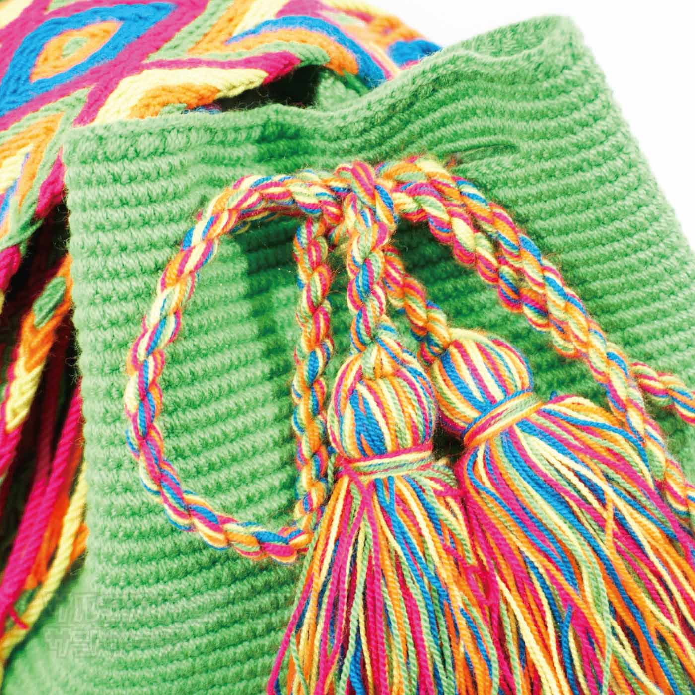 ワユーバッグ wayuu bag マザーズバッグ ショルダーバッグ レディース 大容量 オシャレ ハンドメイド 南米 コロンビア 伝統 総柄 民族柄 エスニック ファッションブラック
