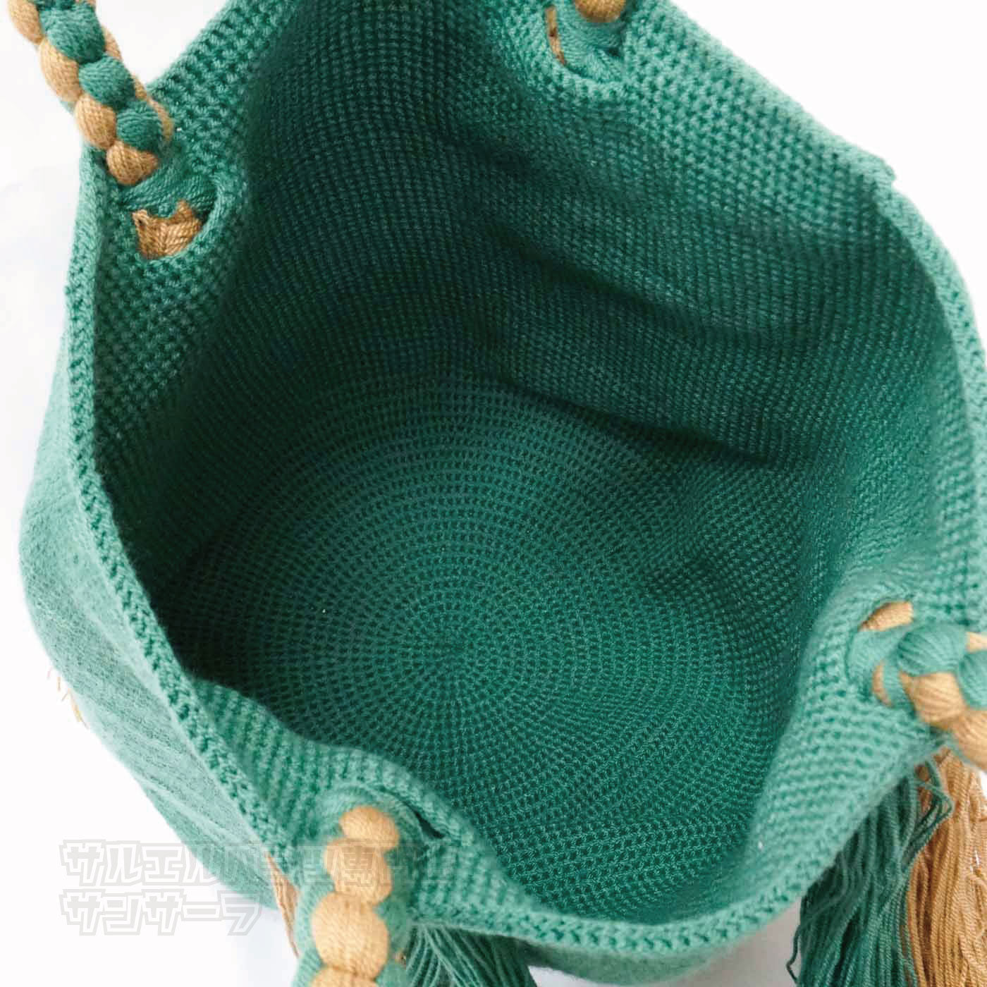 ワユーバッグ wayuu bag ハンドバッグ レディース トートバッグ ミニトートバッグ きれいめ ハンドメイド 手織り 南米 コロンビア 伝統 エスニック ファッション プレゼントベージュ