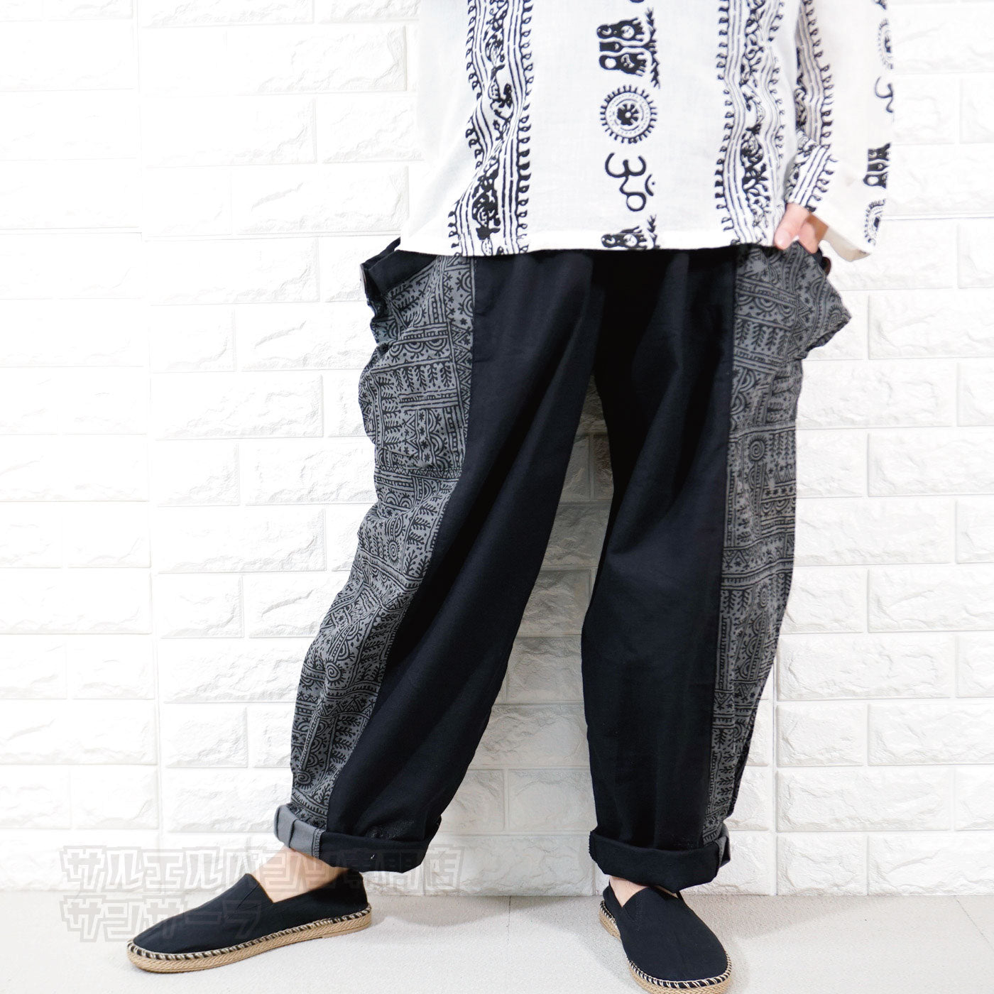 約57cm21SS Y's SARUEL PANTS サルエルパンツ ワイドパンツ - サルエル 